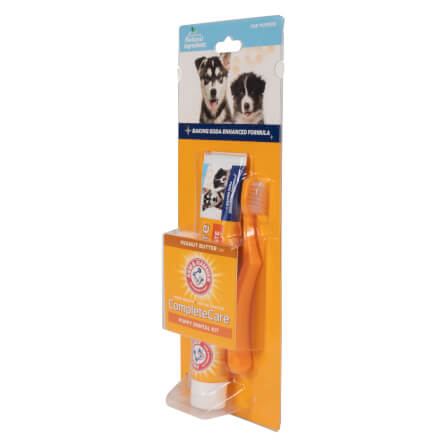 ชุดยาสีฟันสำหรับลูกสุนัข ARM AND HAMMER FB รสพีนัทบัตเตอร์ ขนาด 67.5 กรัม_1